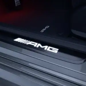 2026 Mercedes Benz AMG GT 4-Door Coupe Door Sill Panel with AMG Brand Logo