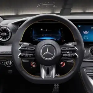 2026 Mercedes Benz AMG GT 4-Door Coupe Cockpit