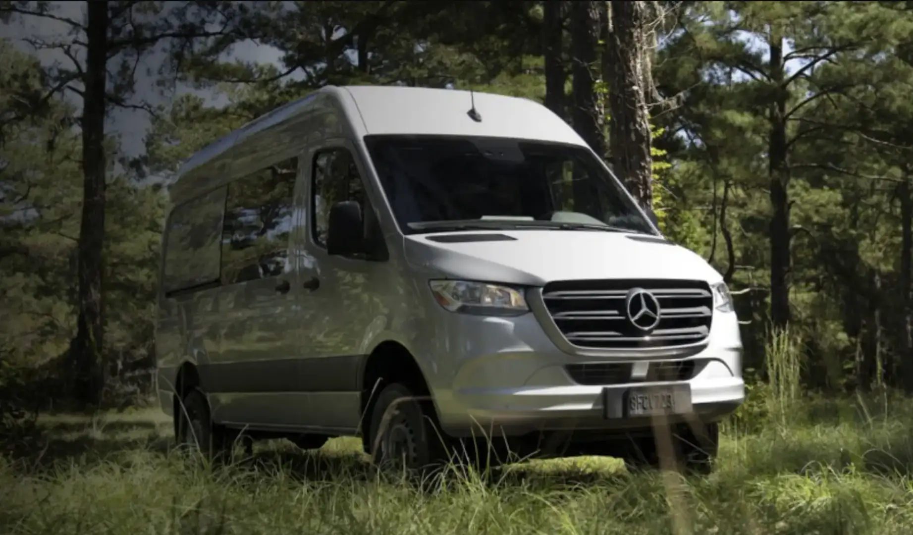 2026 Mercedes-Benz Sprinter Cargo Van Parked Off-Road
