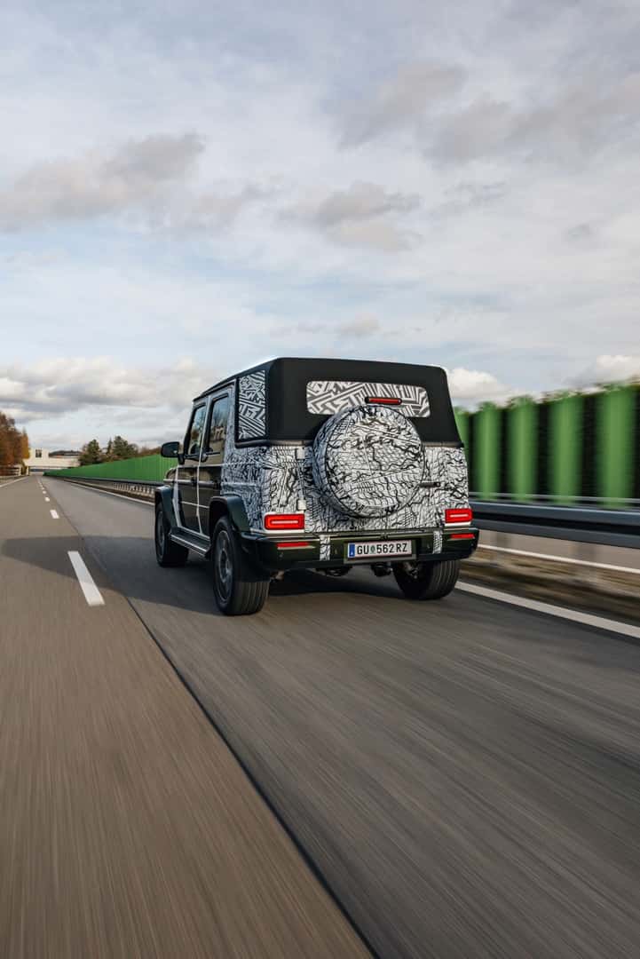 2026 Mercedes-Benz G-Class Cabriolet Rear View
