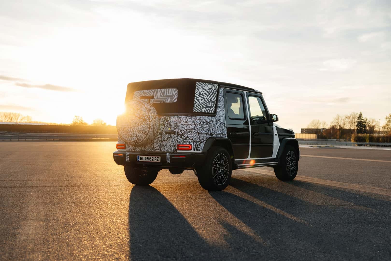 2026 Mercedes-Benz G-Class Rear and Passenger Side Profile
