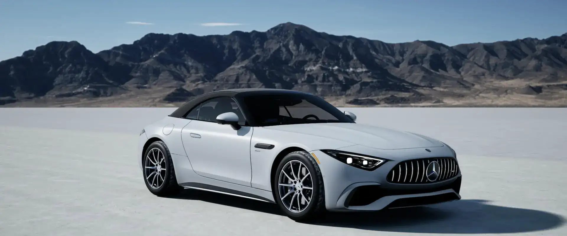 2026 Mercedes-Benz AMG SL Roadster MANUFAKTUR Moonlight White Magno Matte
