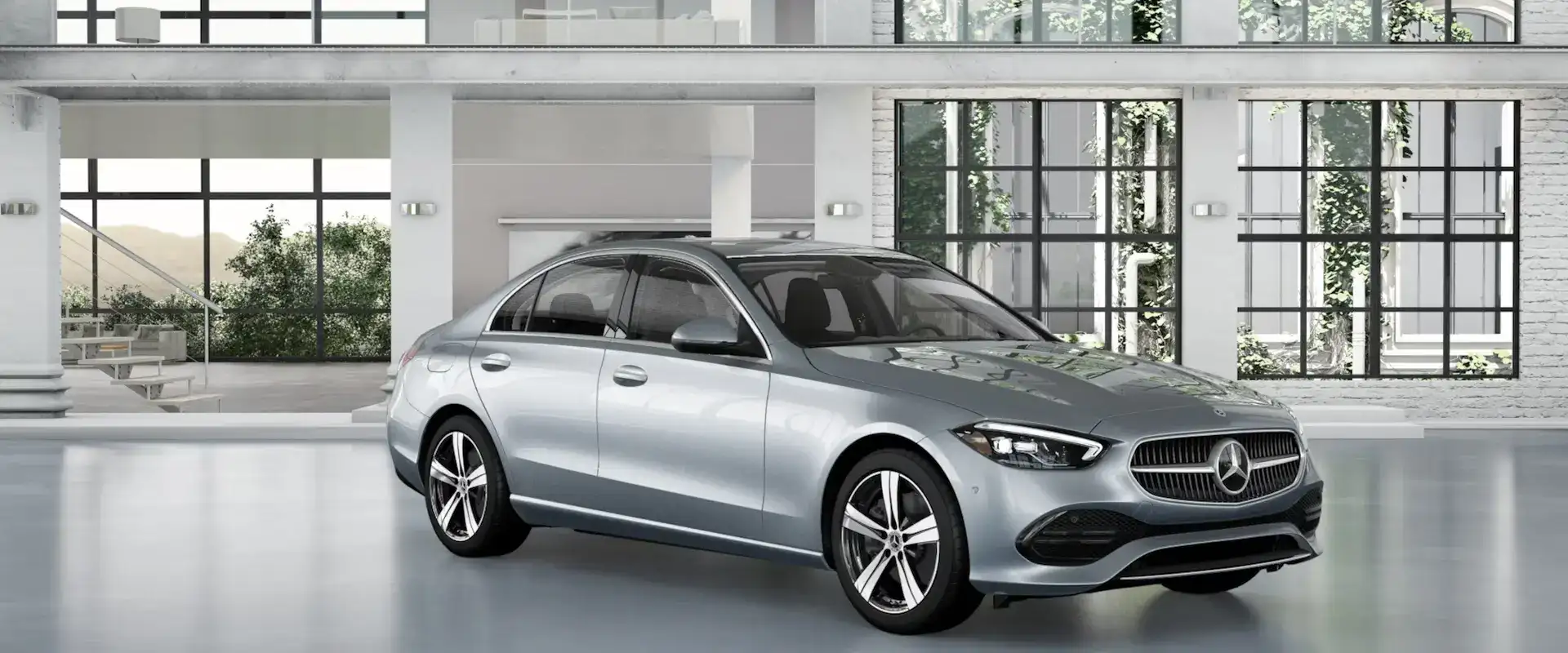 2026 Mercedes Benz C Class Sedan Cirrus Silver Metallic