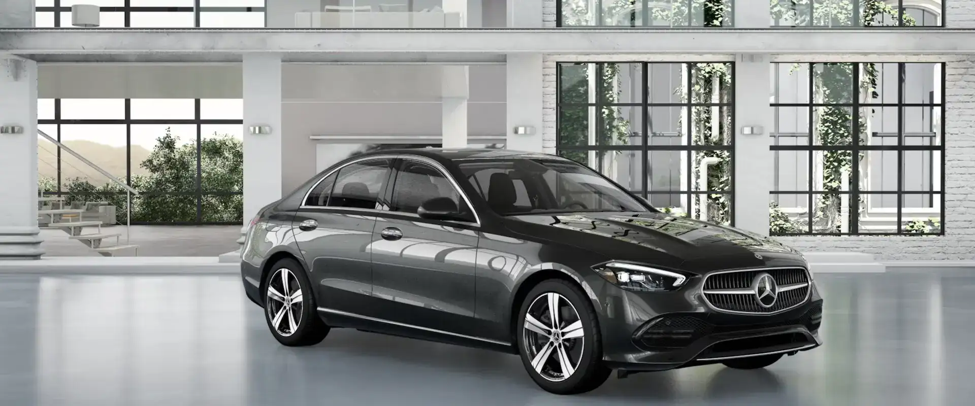 2026 Mercedes Benz C Class Sedan Graphite Grey Metallic