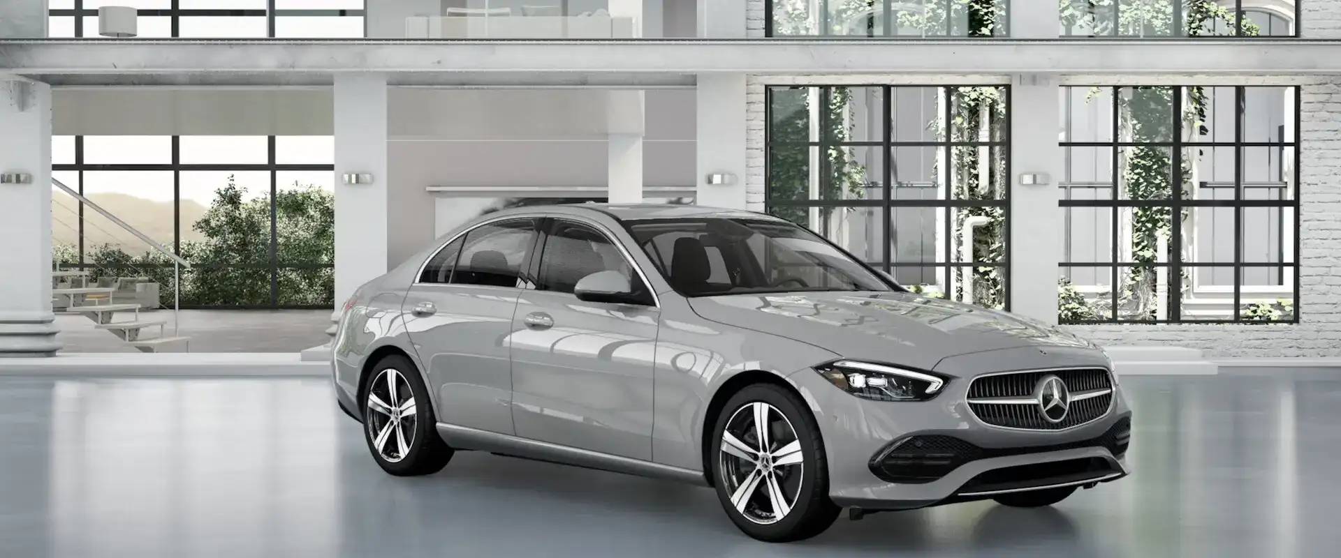 2026 Mercedes Benz C Class Sedan MANUFAKTUR Alpine Grey