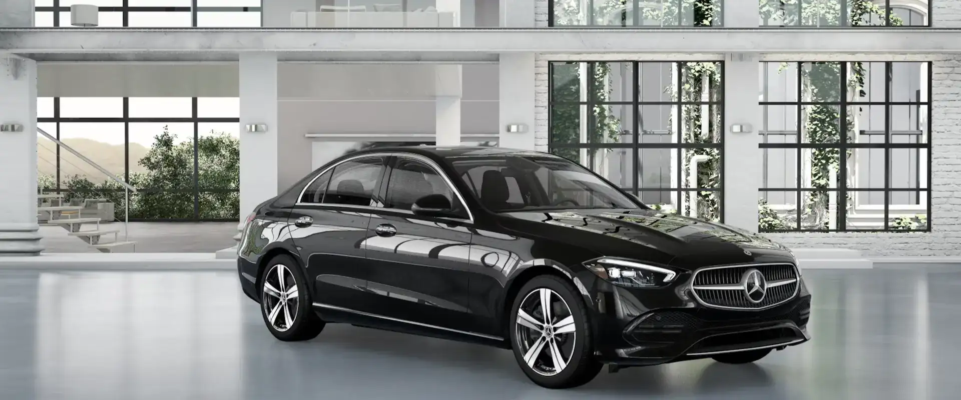 2026 Mercedes Benz C Class Sedan Obsidian Black Metallic