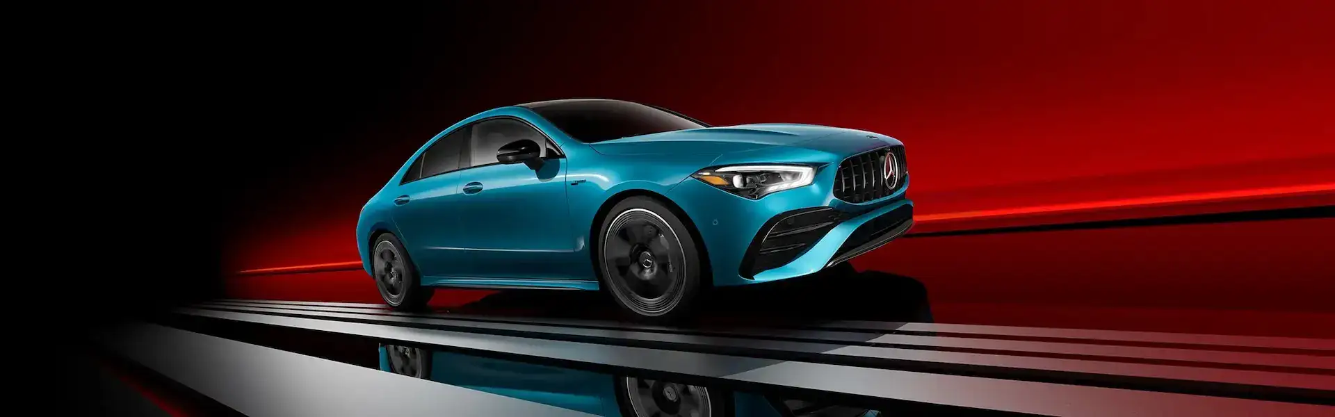 2026 Mercedes-Benz CLA Coupe Passenger and Front End View