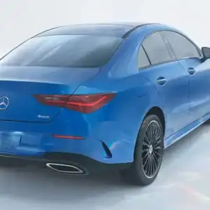 2026 Mercedes-Benz CLA Coupe Rear and Passenger Side Profile