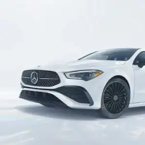 2026 Mercedes-Benz CLA Coupe Driver's and Front End View