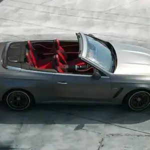 2026 Mercedes-Benz CLE Cabriolet Overhead View