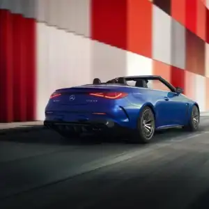 2026 Mercedes-Benz CLE Cabriolet Rear and Driver's Side View