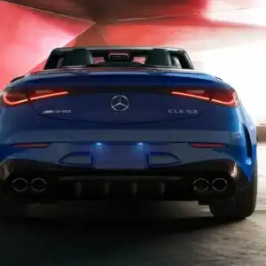 2026 Mercedes-Benz CLE Cabriolet Rear View