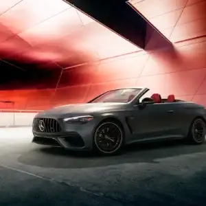 2026 Mercedes-Benz CLE Cabriolet Front and Passenger Side Profile