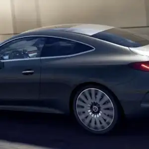 2026 Mercedes-Benz CLE Coupe Driver Side and Rear View