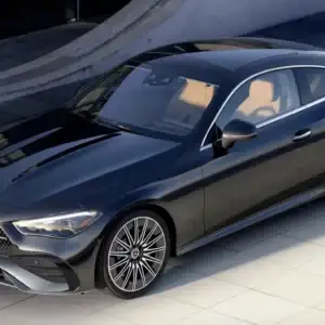 2026 Mercedes-Benz CLE Coupe Front and Driver Profile