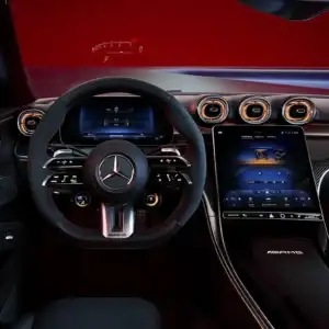 2026 Mercedes-Benz CLE Coupe Steering Wheel Head Up Display