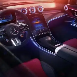 2026 Mercedes-Benz CLE Coupe Interior Front Seat Area