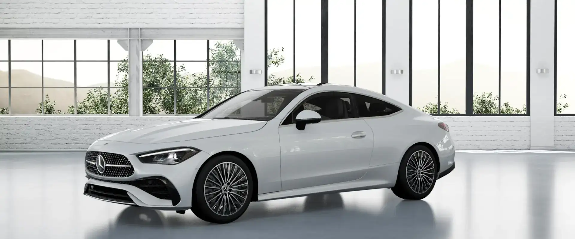 2026 Mercedes-Benz CLE Coupe Moonlight White Metallic