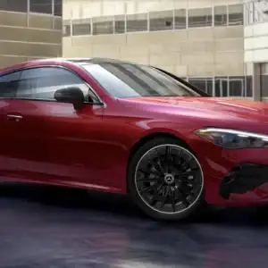 2026 Mercedes-Benz CLE Coupe Front and Passenger Side Profile
