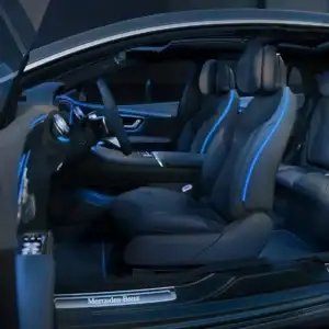 2026 Mercedes-Benz EQS Sedan Front and Back Seats