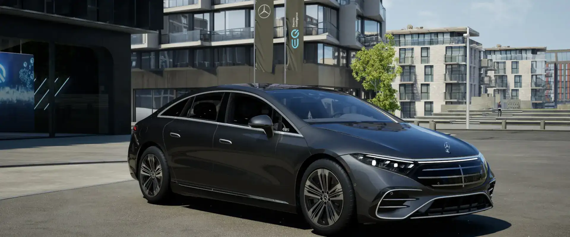 2026 Mercedes-Benz EQS Sedan Graphite Grey Metallic