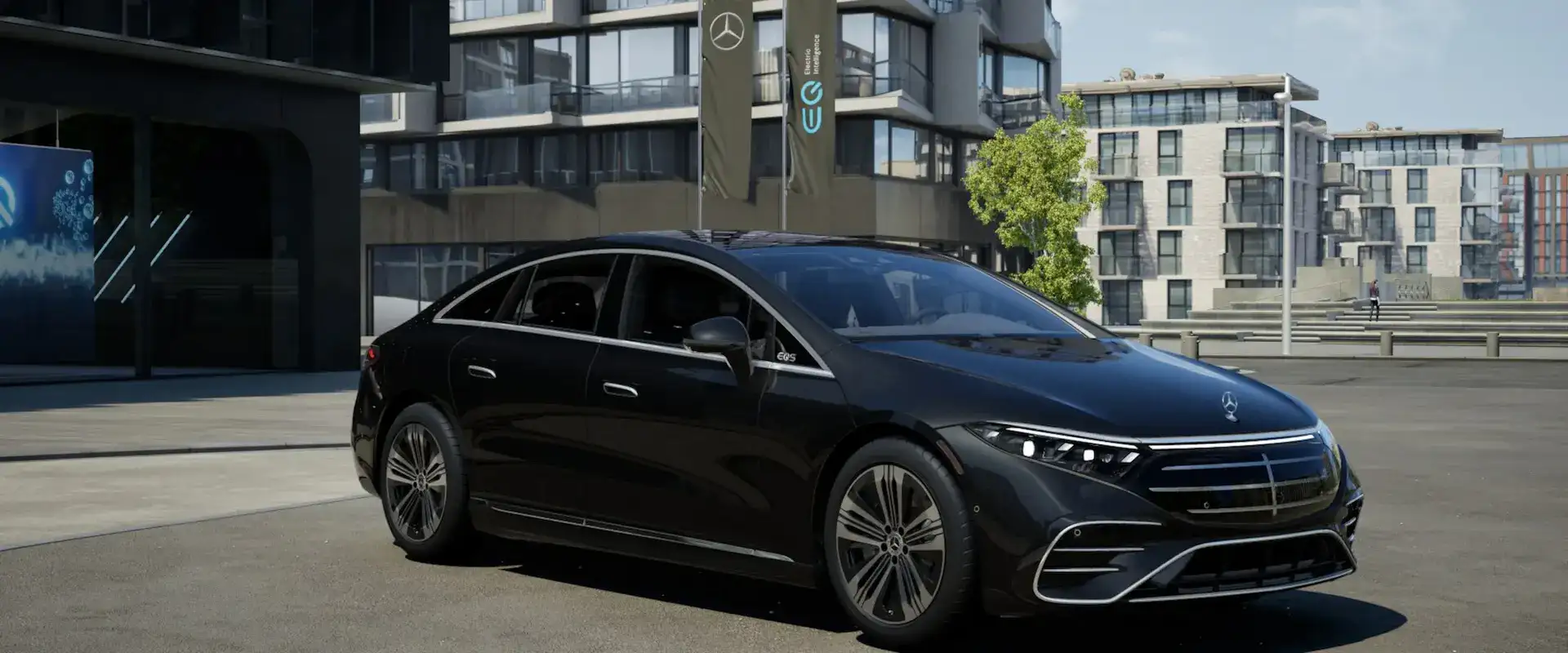 2026 Mercedes-Benz EQS Sedan Obsidian Black Metallic