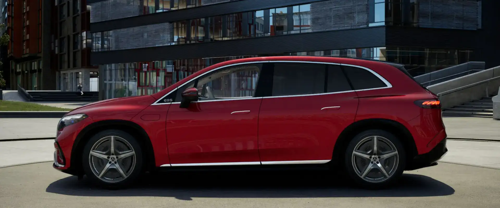 2026 Mercedes-Benz EQS SUV MANUFAKTUR Patagonia Red Metallic