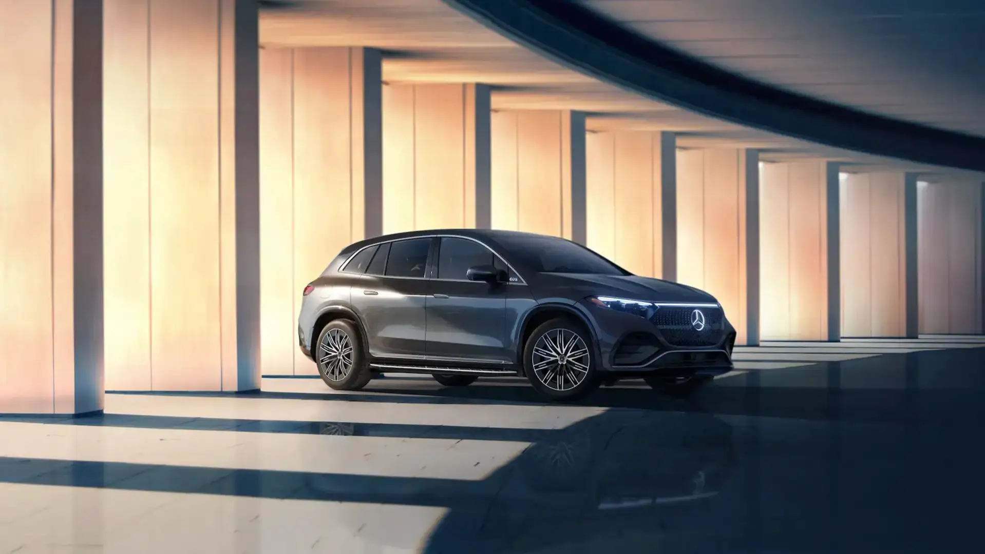 2026 Mercedes-Benz EQS SUV Passenger Side View