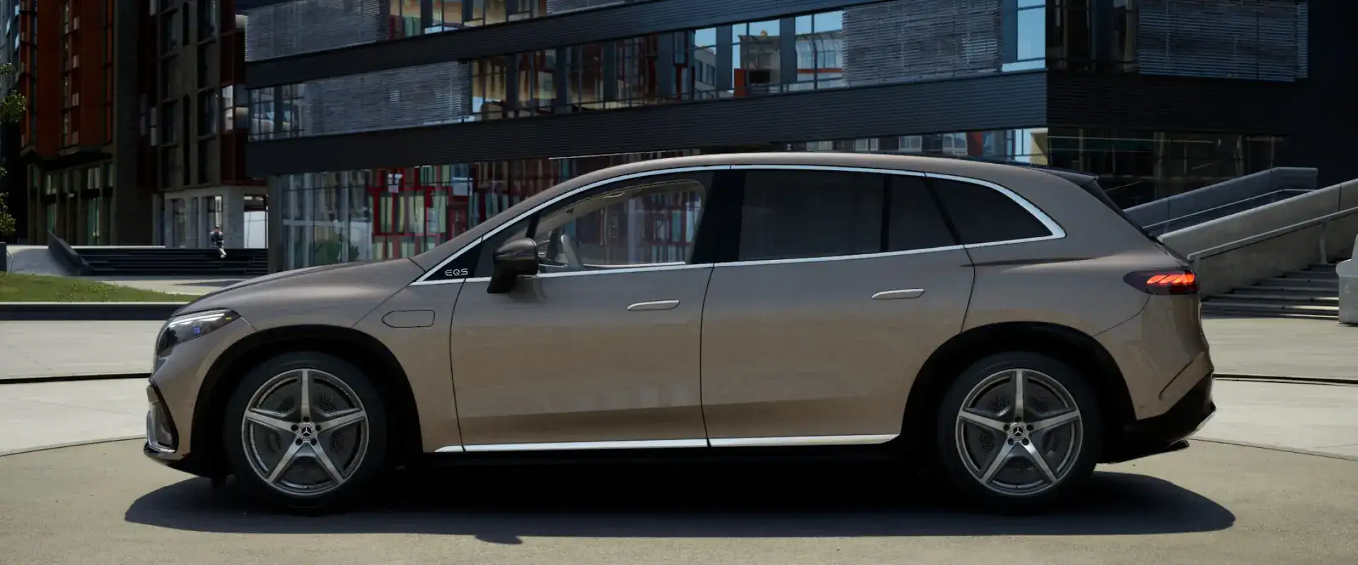 2026 Mercedes-Benz EQS SUV Sonoran Brown Metallic