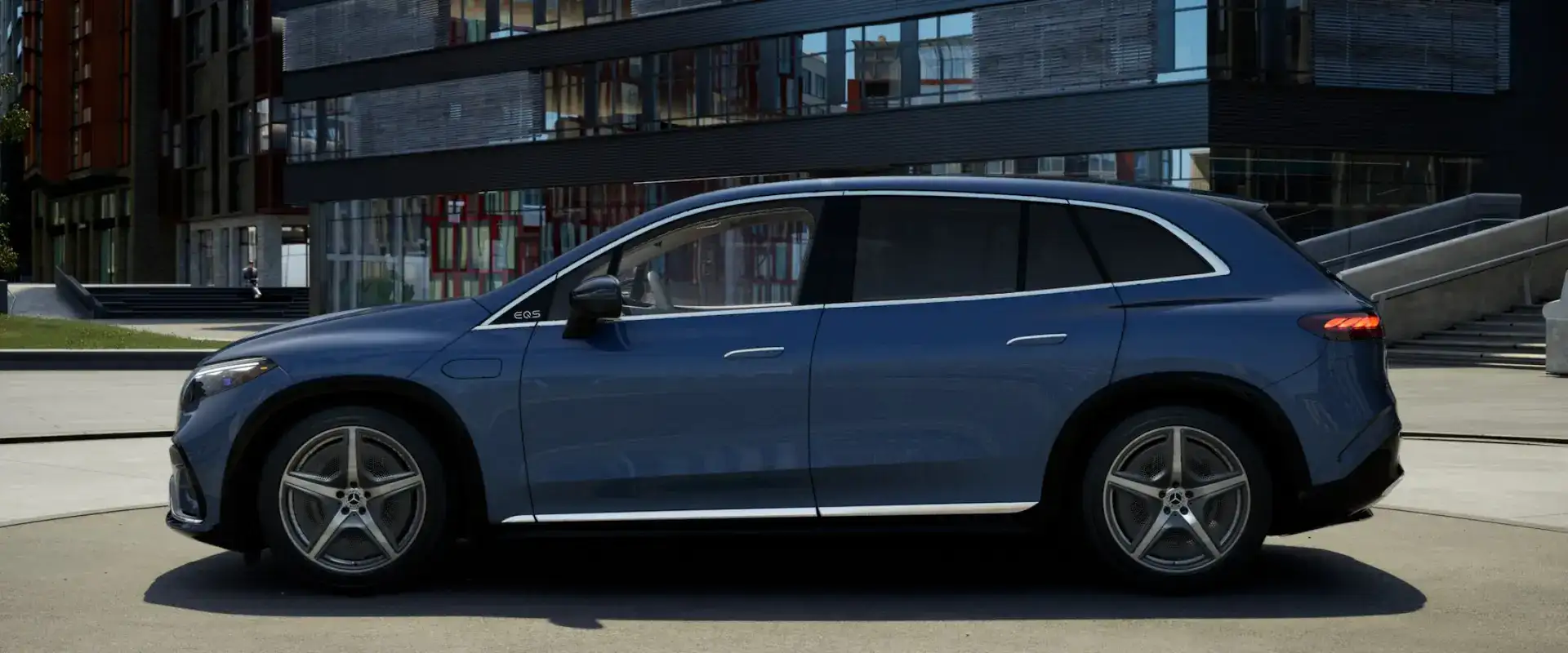 2026 Mercedes-Benz EQS SUV Twilight Blue Metallic