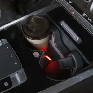 2026 Mercedes-Benz G-Class SUV Cup Holder with Ambient Lighting