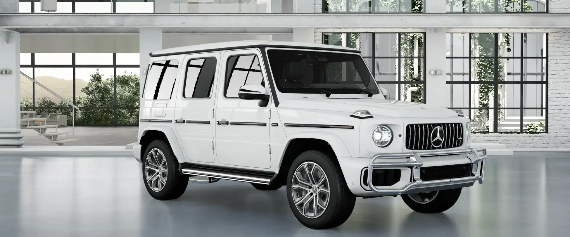 2026 Mercedes-Benz G-Class SUV Polar White