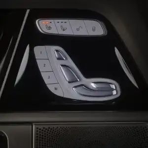 2026 Mercedes-Benz G-Class SUV Seat Adjustment Controls