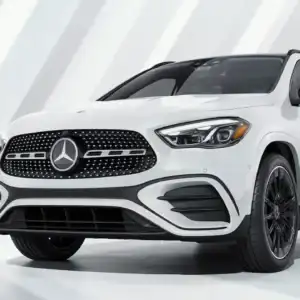 2026 Mercedes-Benz GLA SUV Front and Driver's Side View