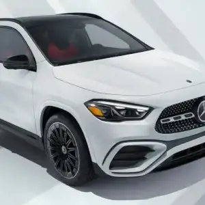 2026 Mercedes-Benz GLA SUV Front and Passenger Side View