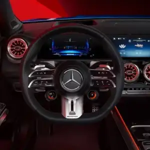 2026 Mercedes-Benz GLB SUV Cockpit with Ambient Lighting