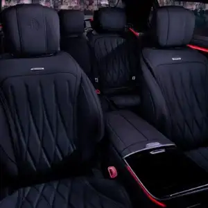 2026 Mercedes-Benz S-Class Sedan Front and Rear Seating Area