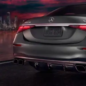 2026 Mercedes-Benz S-Class Sedan Rear View Closeup