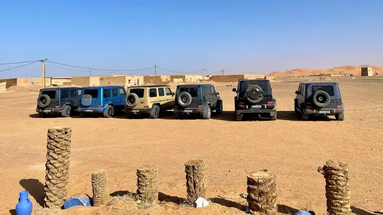 Mercedes-Benz G-Class Desert Test