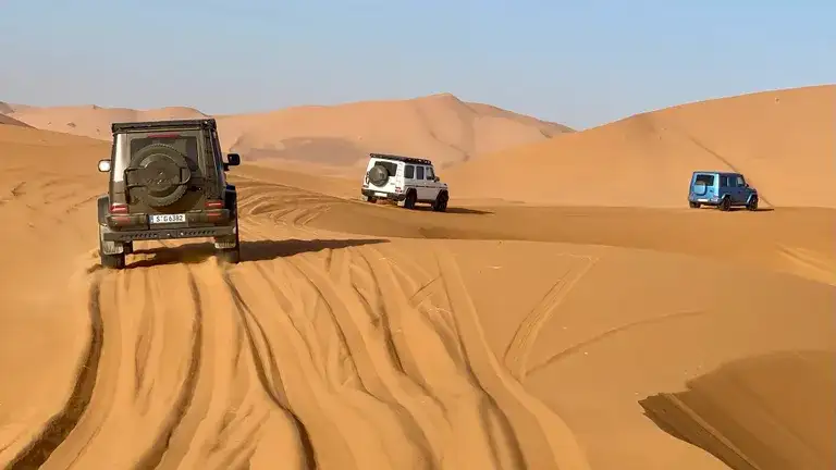 Mercedes G-Class Desert Driving