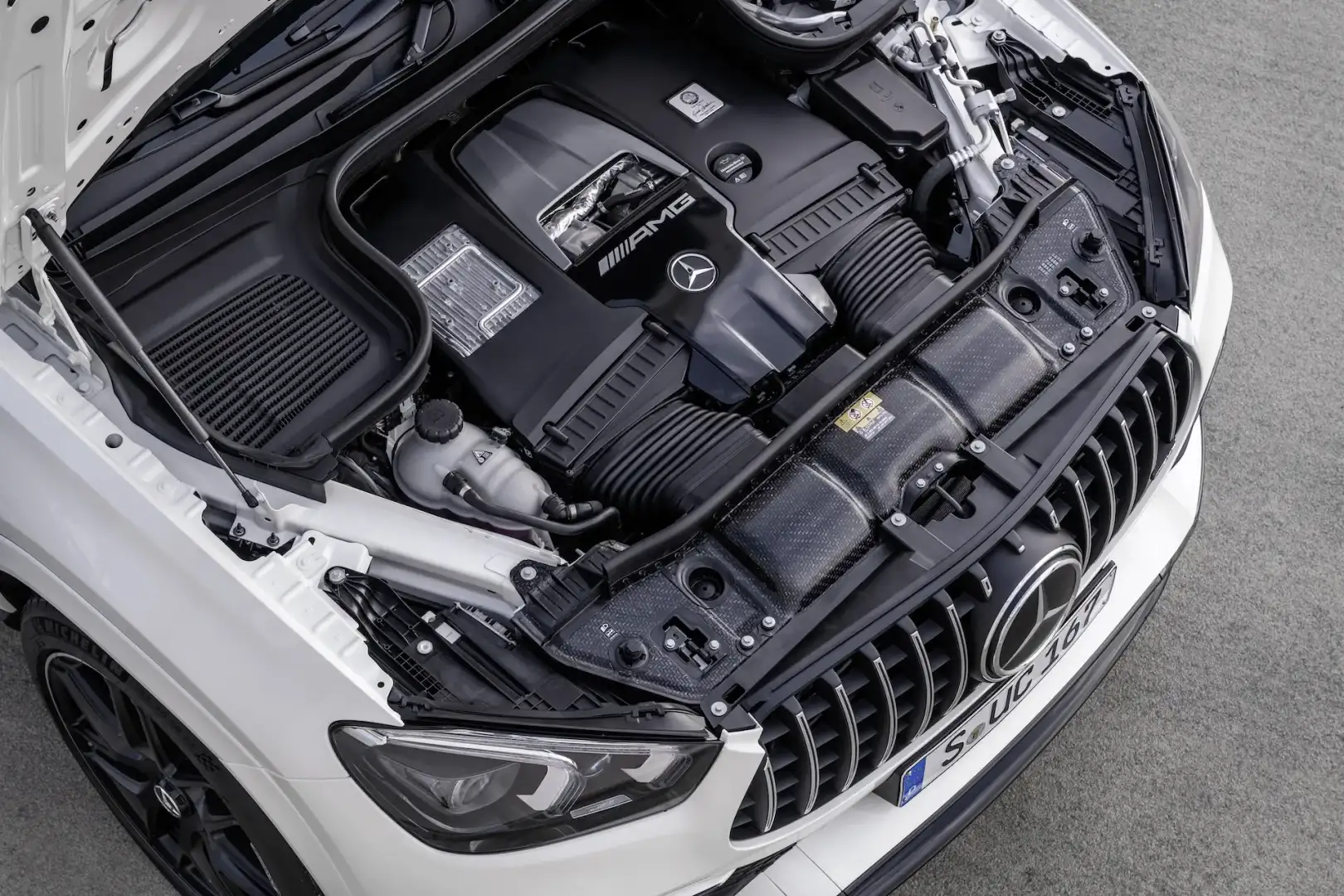 AMG GLE 63 S Coupe V8 Engine