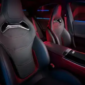 2026 Mercedes Benz C Class Sedan AMG C 43 front row seats