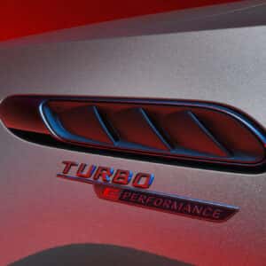 2026 Mercedes Benz C Class Sedan AMG C 63 S E Turbo E Performance badge