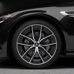 2026 Mercedes Benz E Class Sedan AMG E 53 HYBRID 20 inch AMG Twin 5 Spoke wheel