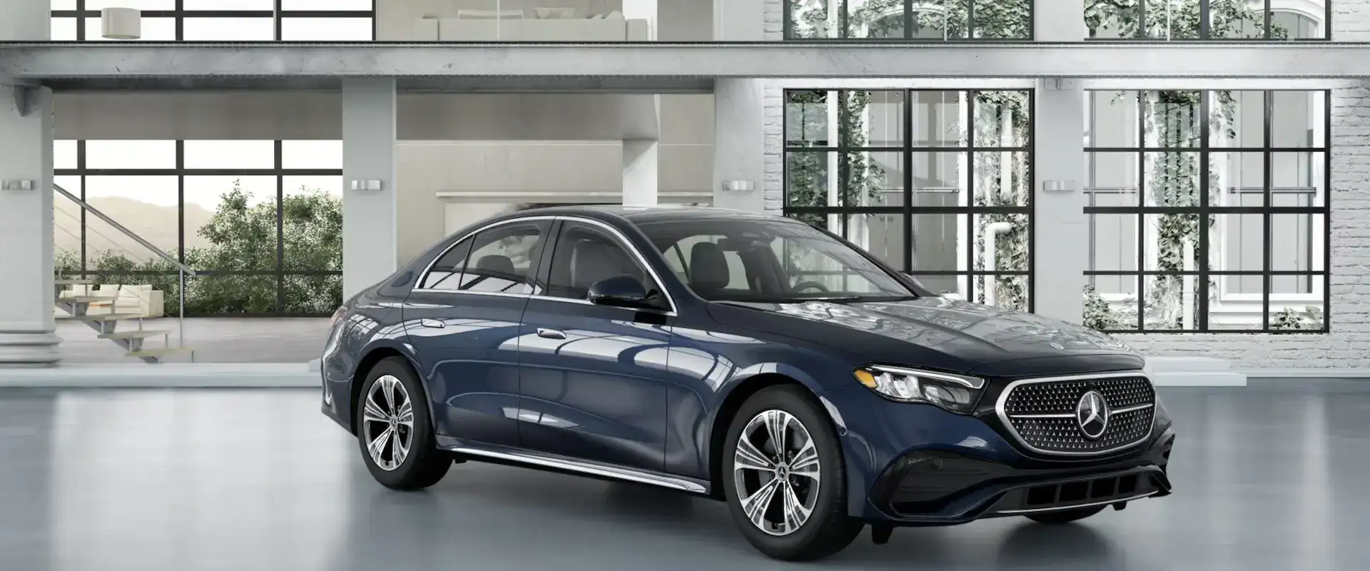 2026 Mercedes Benz E Class Sedan Nautical Blue Metallic