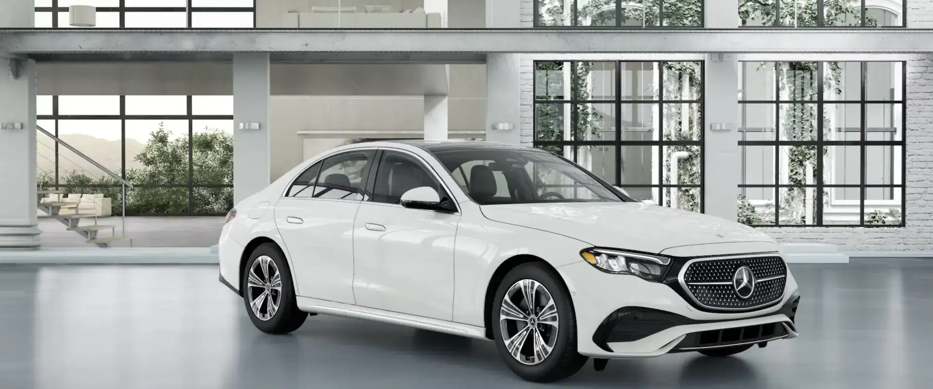 2026 Mercedes Benz E Class Sedan Polar White