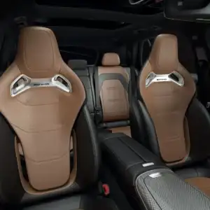 2026 Mercedes Benz E Class Wagon AMG Tonka Brown and Black interior