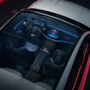 2026 Mercedes Benz E Class Wagon AMG top view of interior