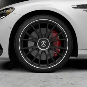 2026 Mercedes Benz E Class Wagon Matte Black 21 inch AMG wheel