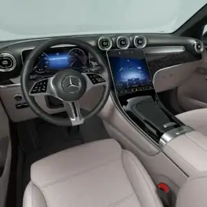 2026 Mercedes Benz GLC 300 SUV Macchiato Beige interior